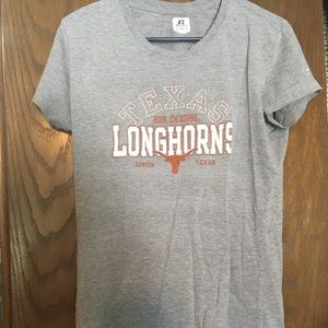 Gray Texas Longhorns t-shirt